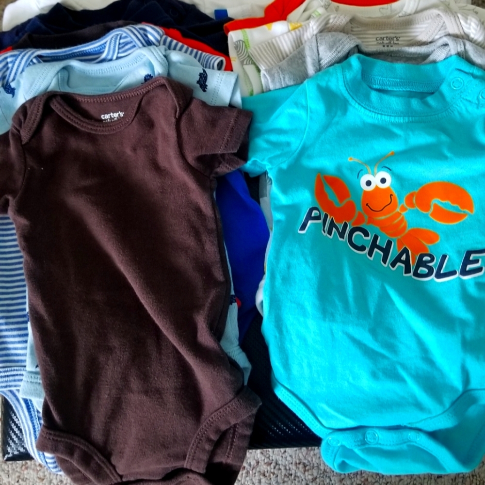 25 for $20 Lot of NB Onesies!